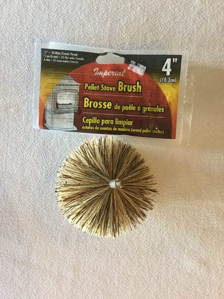 4 " Pellet Stove Brush
