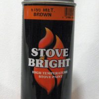 Metallic Brown 6159 Stove Paint by Stove Bright