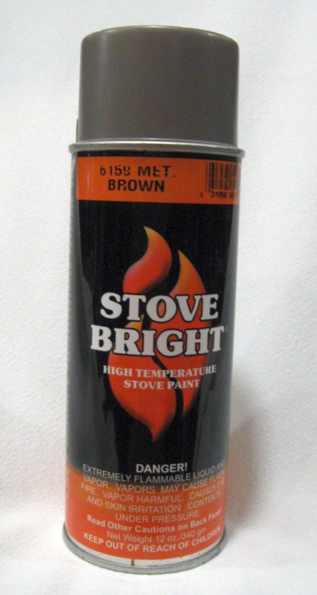 Metallic Brown 6159 Stove Paint by Stove Bright