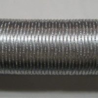 4" x 8' Aluminum outside air tubing