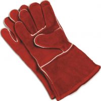 13" All Leather Stove & Fireplace Gloves