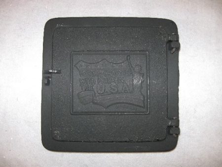 8" x 8" Cast Iron Clean Out Door