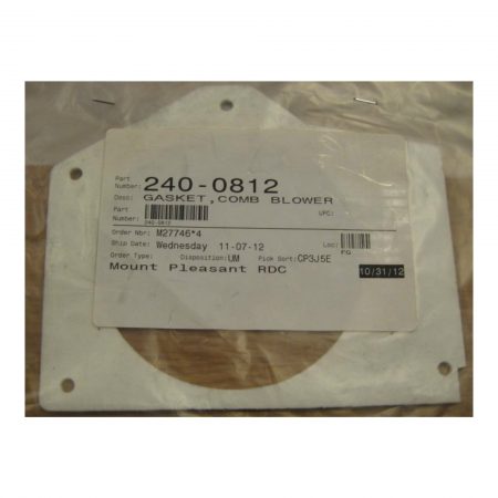 240-0812 Combustion Blower Gasket