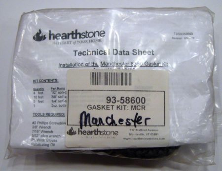 93-58600 Hearthstone Manchester gasket kit