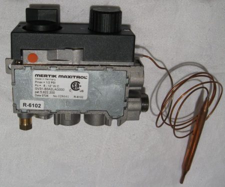 Maxitrol LP Gas valve GV31-B3A2LAG0001 R-6102 Empire