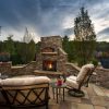Heat & Glo Courtyard Outdoor Wood Fireplace